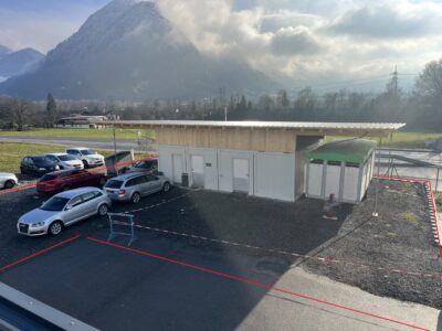 Lagerfläche / Autohandel, ca 460m² bis 700m² – teilweise überdachte Freifläche samt 2 Doppelcontainer mit bester Autobahnanbindung!, 6232 Münster, Lager mit Freifläche